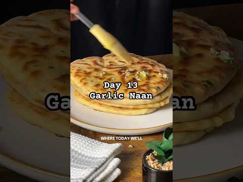 Cheesy Garlic Naan