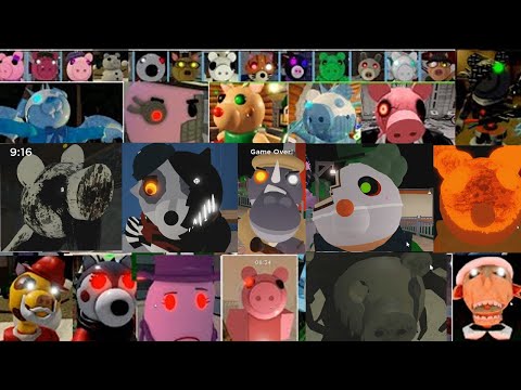Piggy BOOK 1-2 CHAPTER 1-13 ALL JUMPSCARES & Piggy BOOK ARMOURY Piggy Dreams ALL JUMPSCARES