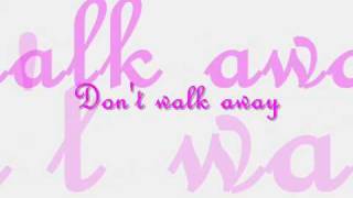 preview picture of video 'Michael Jackson Don't Walk Away Lyrics'