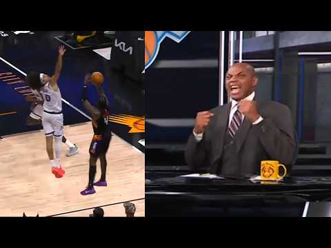 Charles Barkley live reaction to Jalen Green game winner buzzer beater vs Magic 😂