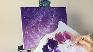 ColorbyFeliks: Collab with Painting With Jane, How to Paint a Starry Night Sky