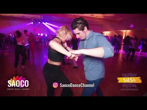 Markos Karmazin and Julia Win Cha-cha-cha Dancing at El Sol Warsaw Salsa Festival 2018, Thu 08.11.18