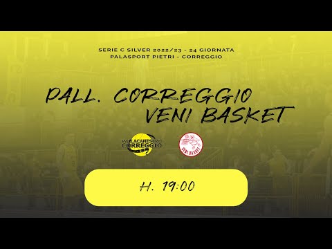 Pall. Correggio - Veni Basket