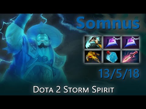 "Somnus" 13/5/18 | Dota 2 Storm Spirit highlights