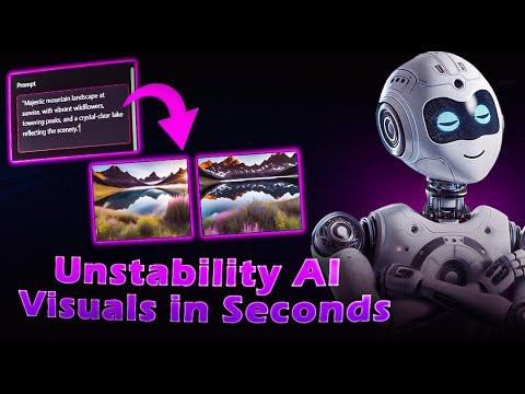 Turn Your Ideas Into Stunning Visuals Instantly With Unstability AI!