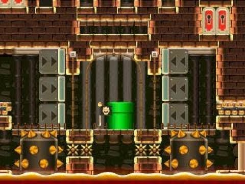 Lofty Lambent Launcher Lair ⭐️ by Logan ⭐️ SUPER MARIO MAKER Raw GAMEPLAY