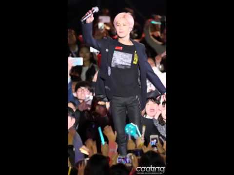 151030 SHINee Beautiful @ Kpop Festival (Pink Hair Taemin Focus)