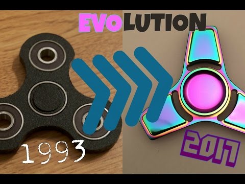 THE EVOLUTION OF A FIDGET SPINNER (1993-2017)
