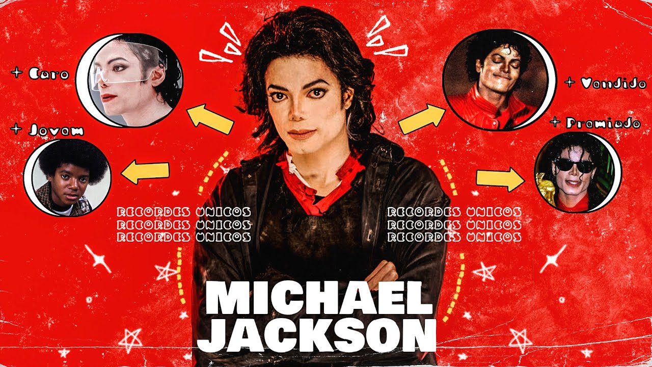 OS RECORDES ÚNICOS DE MICHAEL JACKSON NA HISTÓRIA DA MÚSICA