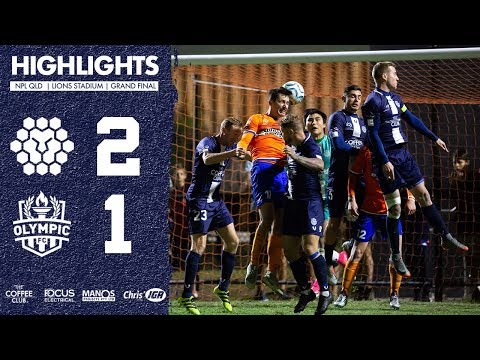 NPL QLD 2018 Grand Final - Lions FC vs Olympic FC Highlights