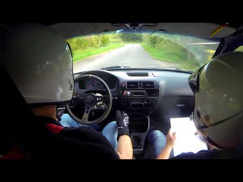 I Rajd Kołobrzeski - Ołużna - K. Zieniewicz, K. Kałandyk - Honda Civic