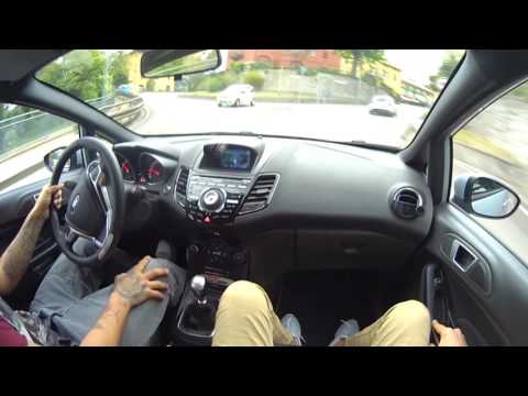 Ford Fiesta ST200 POV Test Drive on Mountain