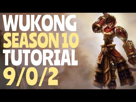 WUKONG GUIDE Season 10 - Best Builds & Runes & Micro & Macro - How to generally play Wukong Tutorial