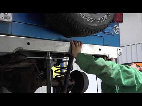 Rust Buster | RB4022 | REAR CROSSMEMBER | 1997-2006 Jeep Wrangler TJ | Installation