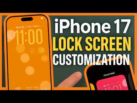 How to Customize iPhone 17 Lock Screen (Air, Pro, Pro Max) | iOS 26 Tutorial & Tips