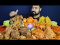 SPICY MUTTON CURRY LIVER CURRY CHICKEN CURRY FISH CURRY EGG CURRY RICE MUKBANG EATING SHOW
