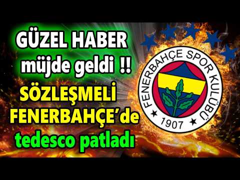 He even entered the club building, it's over! Tedesco extended his contract with Fenerbahçe...