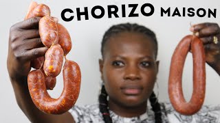 CHORIZO à GRILLER Maison - Idéal au BARBECUE (Saucisse Épicée à CUIRE)
