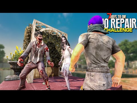 The WEDDING CRASHER! | 7 Days to Die - NO REPAIR CHALLENGE (Ep 9)