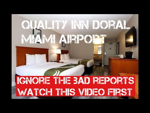 Quality inn Miami Airport Doral FULL hotel review