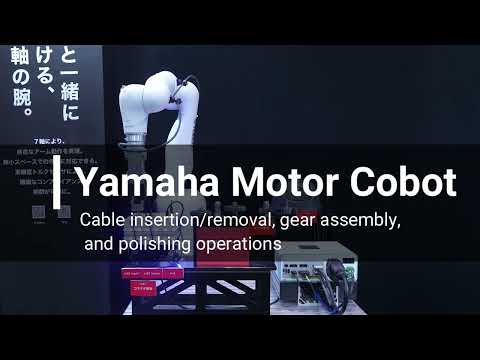 Leave It to the Cobot? | Yamaha Motor Cobot Demo (Insertion, Assembly, Polishing)