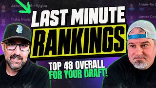 🔥LAST MINUTE Overall Fantasy Football RANKINGS 2026 | Draft Advice You Need🔥