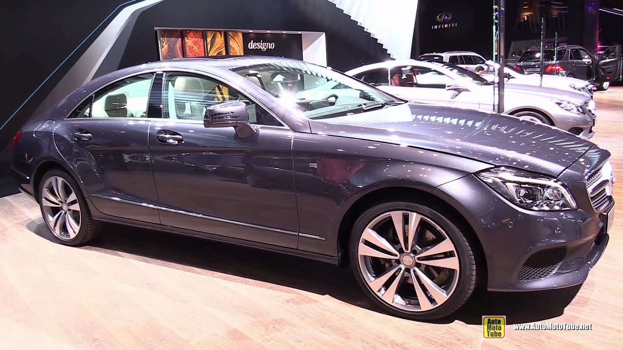 2015 Mercedes-Benz CLS-Class CLS220 BlueTec - Exterior, Interior Walkaround - 2014 Paris Auto Show