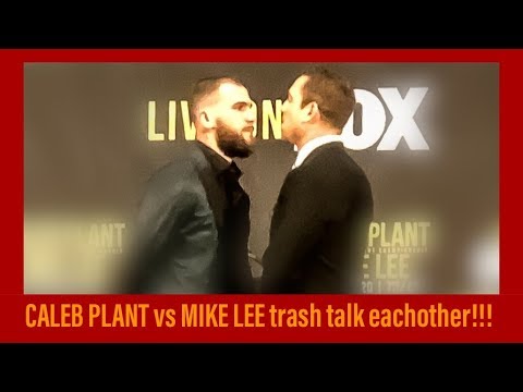 CALEB PLANT vs MIKE LEE get INTENSE in Beverly Hills