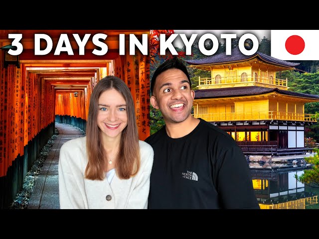 Travel vlog - 3 DAY KYOTO JAPAN Travel Itinerary 🇯🇵 What To Do, See & Eat!