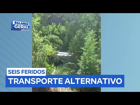 Acidente em Casimiro de Abreu (RJ): seis vítimas são encaminhadas a unidades de saúde