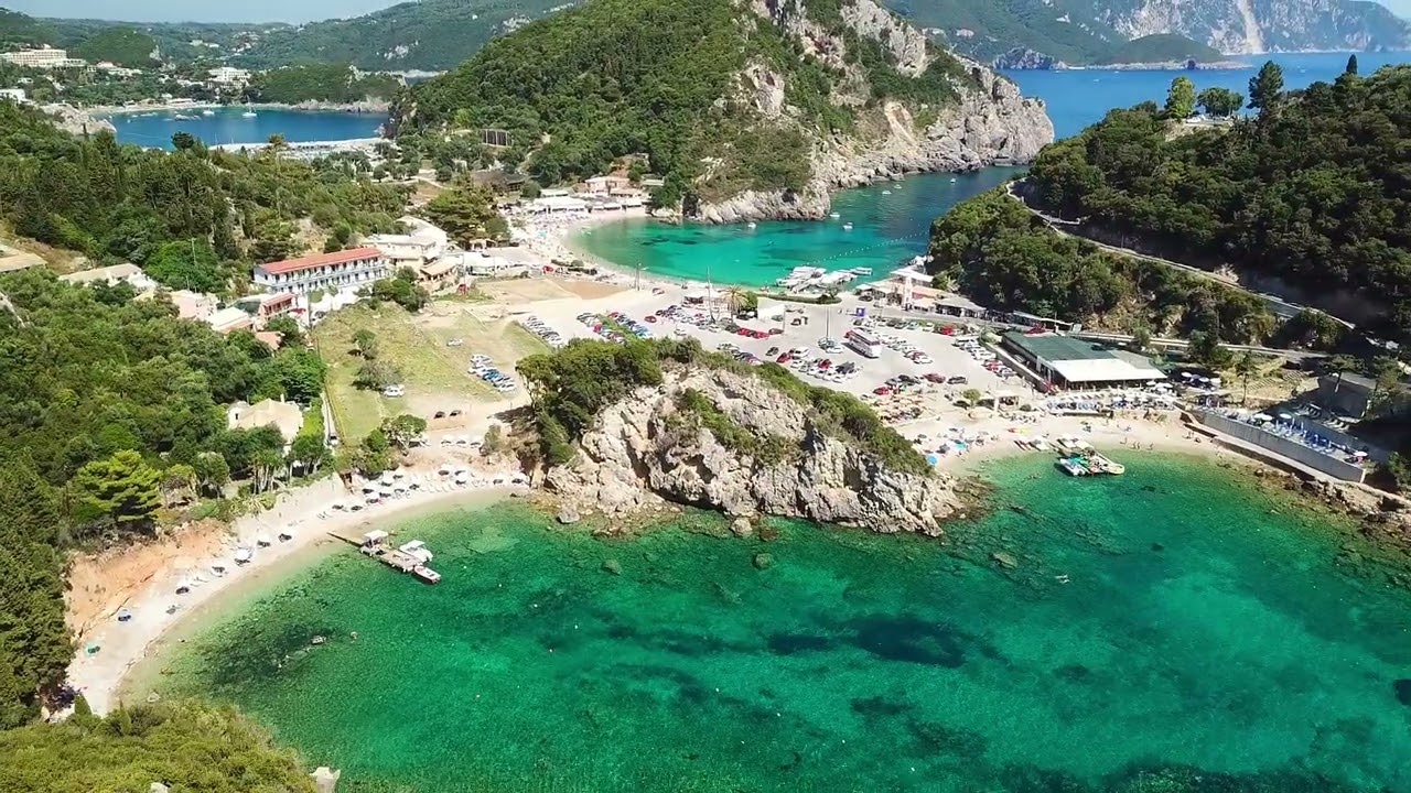Corfu excursion to Paleokstritsa Paradise Bays Messonghi Center