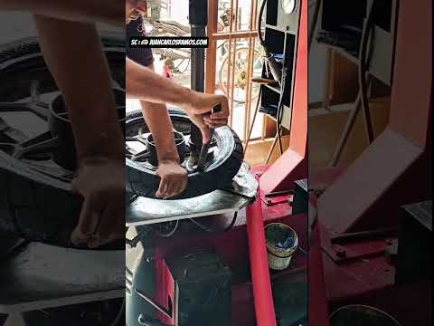 Cool technology to replace the inner tire #education #shortvideo #tutorials #tips #mechanic