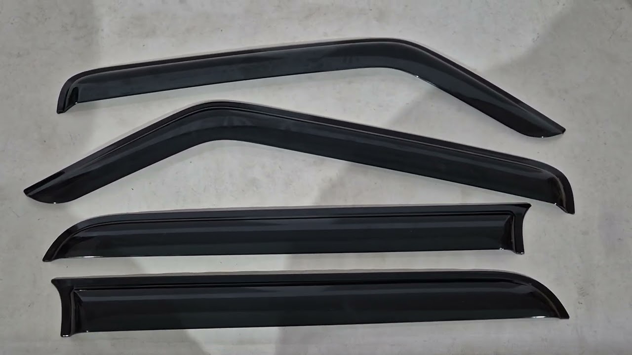 Suzuki Jimny 1998-2018 рр. Вітровики Niken Luxury (4 шт) Video 1