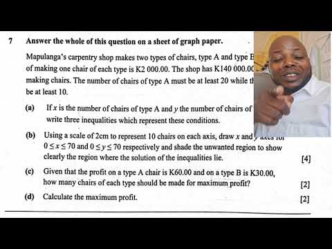 Watch the easiest way to answer Linear programming 2024 | With the professor ||