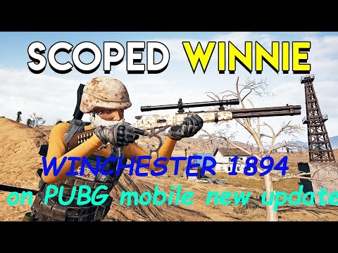 PUBG mobile new winchester sniper rifle in real life.