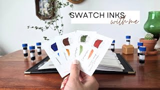 Let’s swatch some Inks ☺️