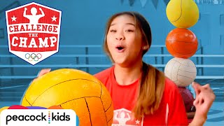 Epic Balance Challenge! (ft. Olympic Champion Suni Lee) | CHALLENGE THE CHAMP