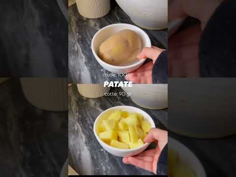 ⚖️ COTTO vs CRUDO: COME VARIA IL PESO?