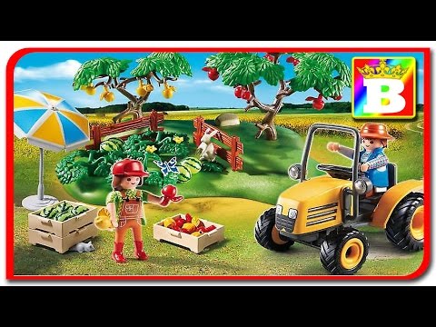 Playmobil Country 6870 Recoltarea fructelor unboxing si review StarterSet Obsternte  Bogdan`s Show