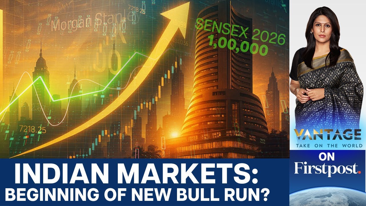 Morgan Stanley's Bold Projection: Sensex 100,000+ In 2026 | Vantage with Palki Sharma | N18G