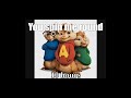 Alvin and the chipmunks sing the chorus to 
