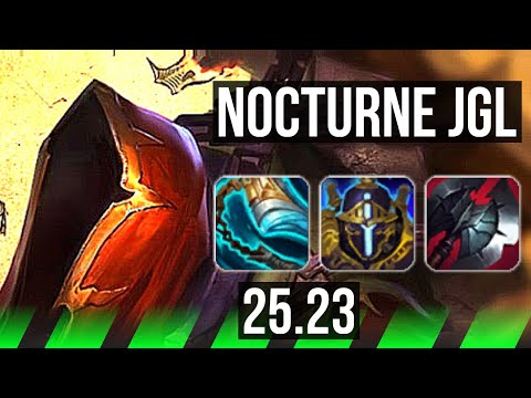 NOCTURNE vs GRAVES (JGL) | 20/1/8 | KR Master | 25.23