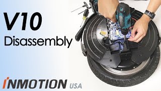 InMotion V10 Disassembly For Repair and Tire Change