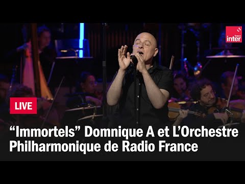 "Immortels" en pop symphonic - Dominique A et l’Orchestre Philharmonique de Radio France