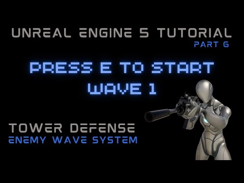 UE5 3rd Person Tower Defense Part 6: Enemy Wave System