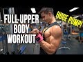 Full Upper Body Workout 74 Days Out | Chest, Back, Arms, Shoulders