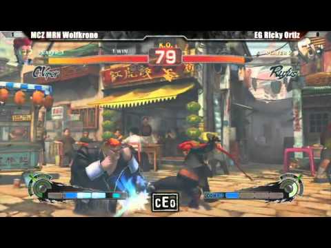Wolfkrone ( C Viper ) VS Ricky Ortiz ( Rufus ) - Finals - CEO 2012.00.avi