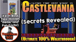 Castlevania NES Walkthrough | 100% Guide | Video Games 101