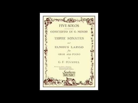 Handel Concerto in g-minor 3rd Mov (Harpsichord) "Karaoke - Accompaniment"