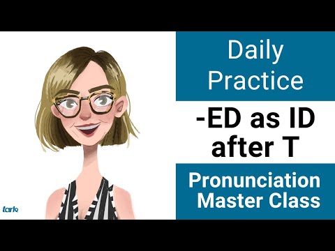 接尾辞「-ED」の発音練習 TID - 毎日の発音アメリカ英語子音マスタークラス (Suffix -ED Shadowing Practice TID - Daily Pronunciation American English Consonant Master Class)